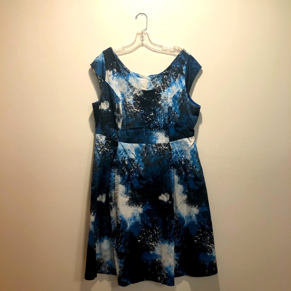 Galaxy Print Dress - Look Magazine for Simply Be